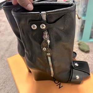 Louis Vuitton Patti Wedge Boot